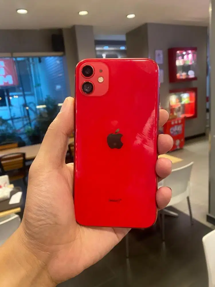 Jual iPhone 11 64gb merah ex inter wifi only