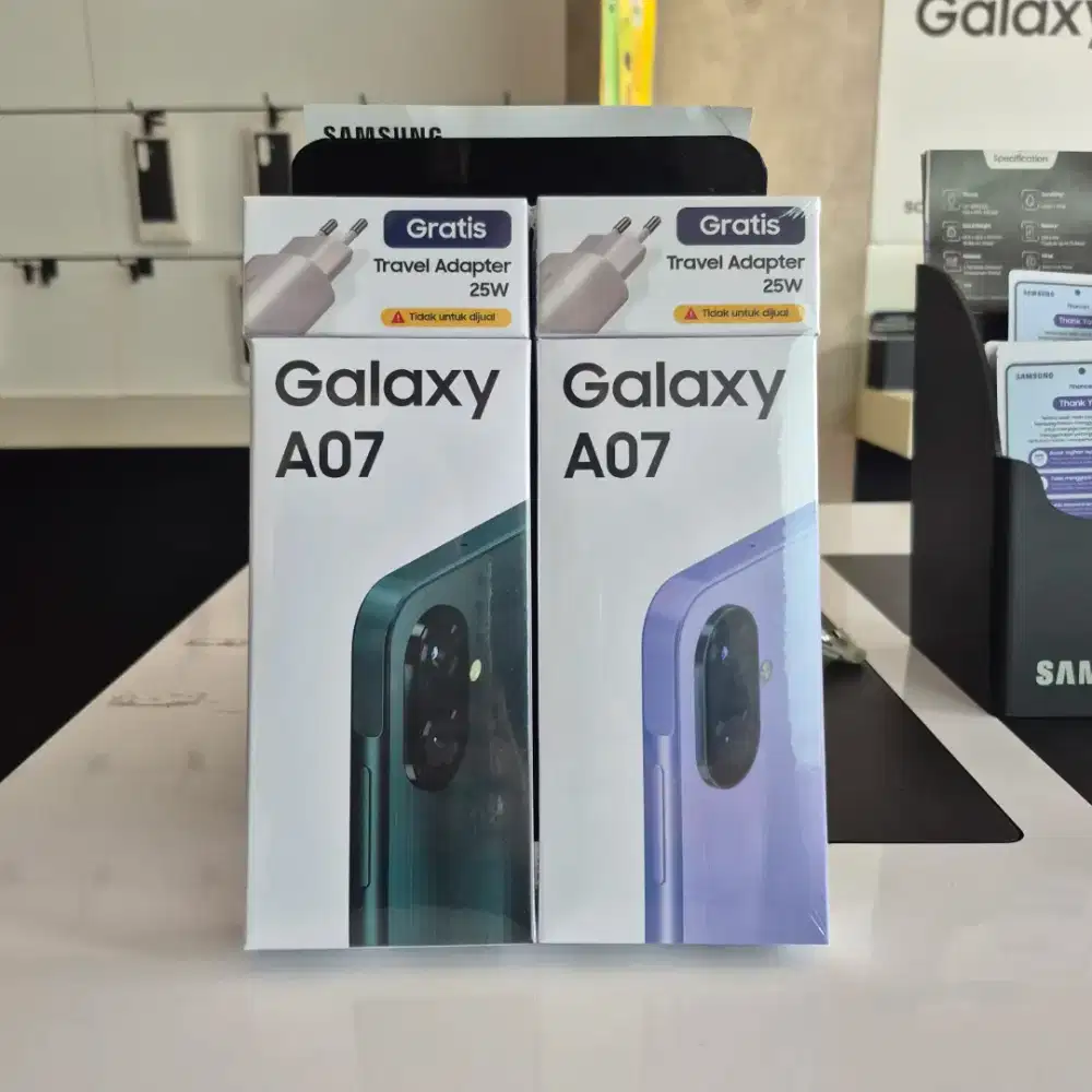 Termurah!!! Samsung A07 4/64GB garansi resmi 1 tahun