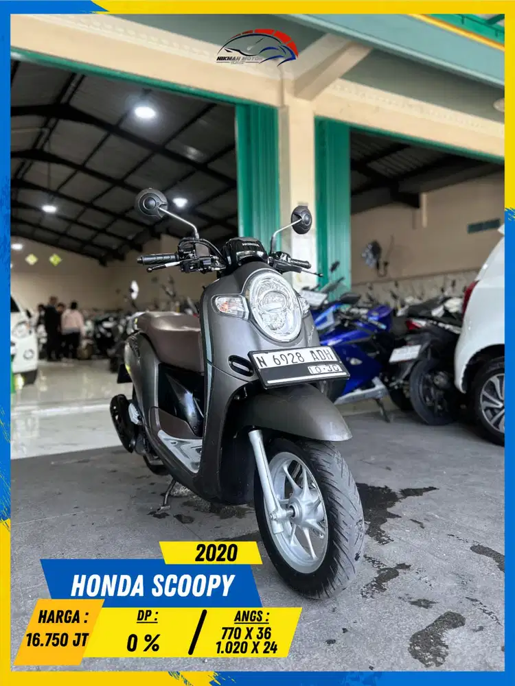 HONDA SCOOPY 2020 MANTAP GASS LURR HIKMAH MOTOR KEPUH MALANG