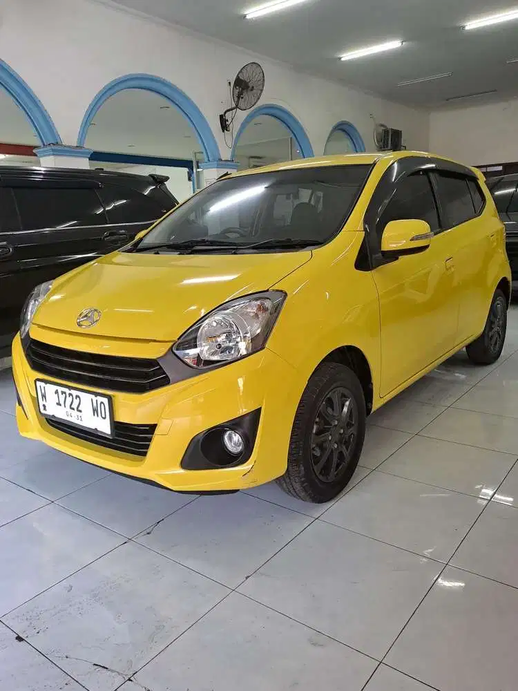 Daihatsu Ayla X MANUAL 1.0cc KM 17ribu TH  2024 Bensin