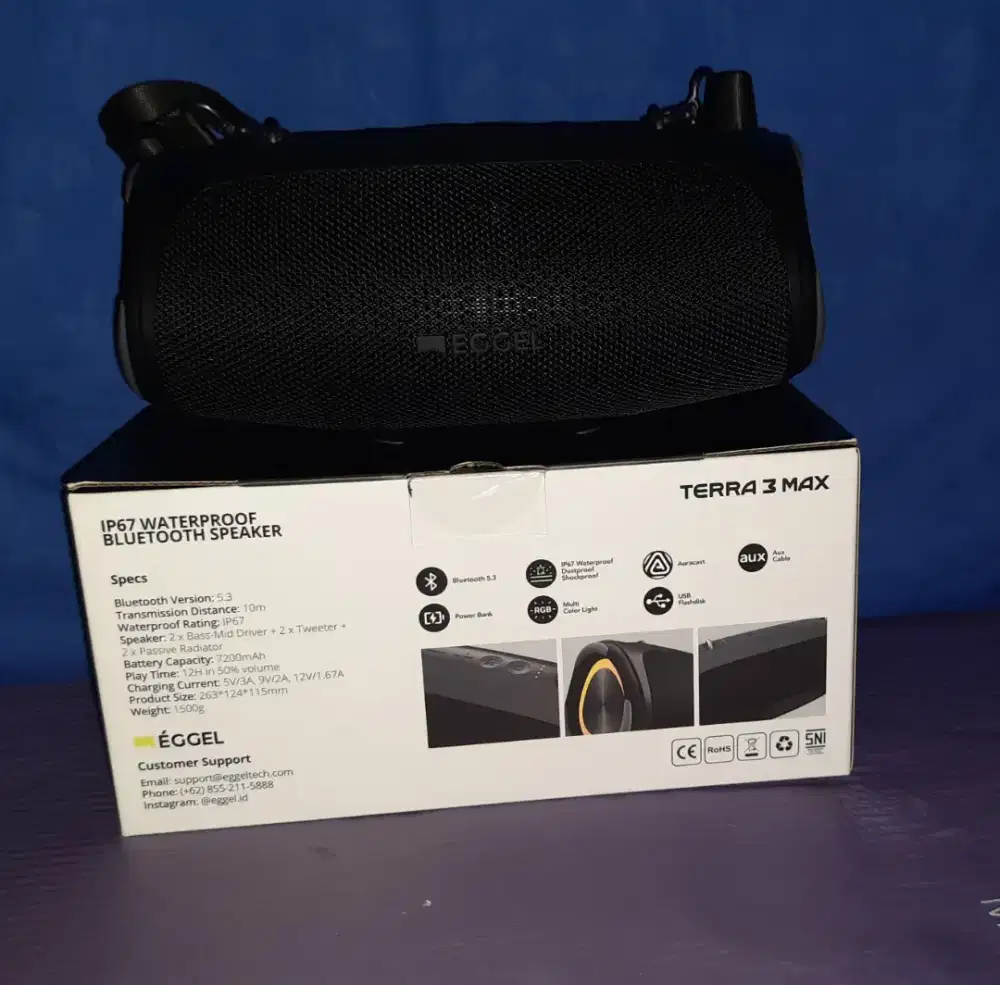 speaker EGGEL TERRA 3 MAX