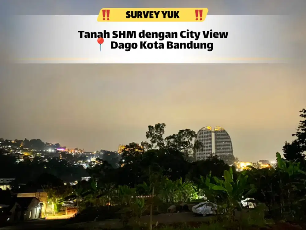 Tanah Green Hill Dago Dekat Punclut, Kavling Hook Buruan Cek!