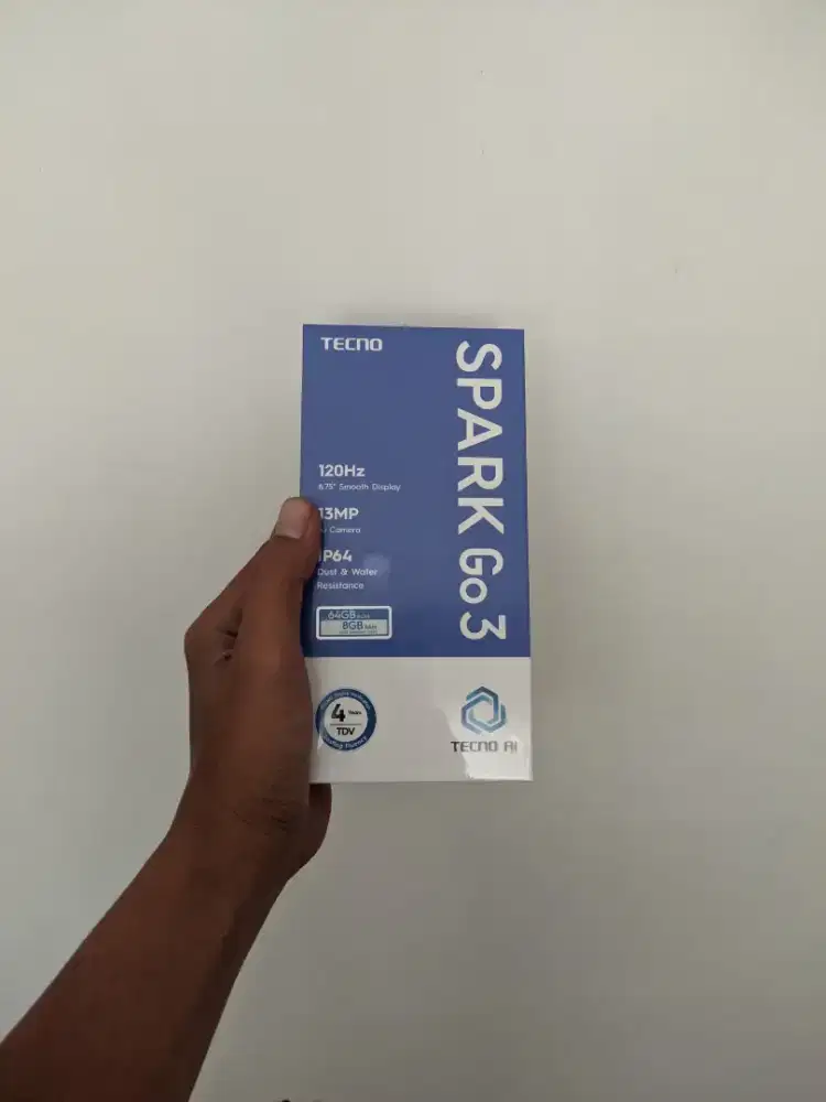 [ Fast respon WA ] Tecno Spark GO3 4+4/64 Garansi resmi 13bln
