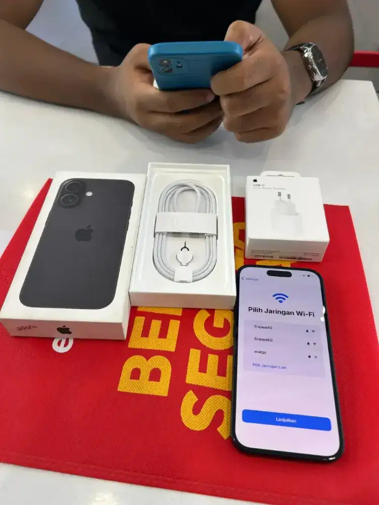 IPHONE 16 128 NEW IBOX CICILAN 0%