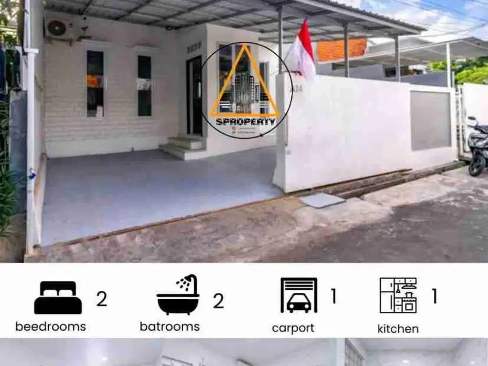 Dijual rumah style villa lingkungan cluster one gate di jln pura masuka Ungasan, Kuta Selatan - Bali.