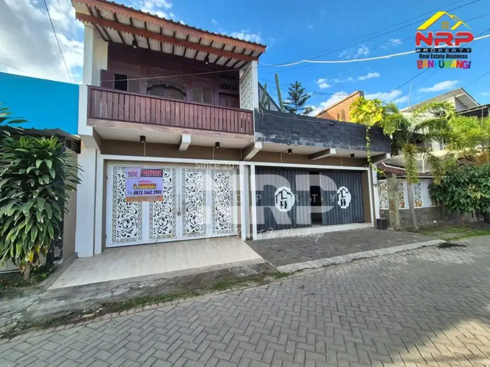 Dijual Rumah Eks. Cafe estetik di karangrejo - Banyuwangi