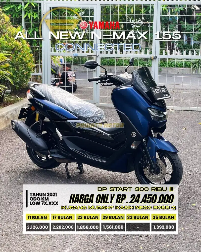 CREDIT DP MULAI N-MAX CONNECTED 2021 !!!