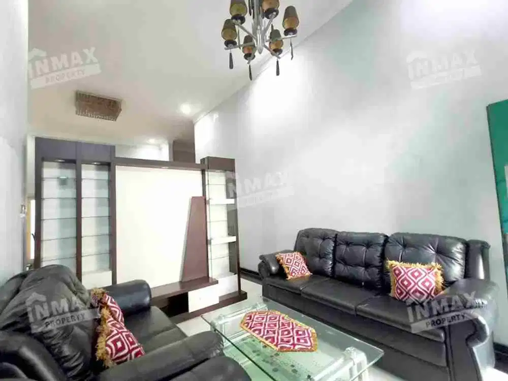 rumah 3 kamar furnished di permata jingga