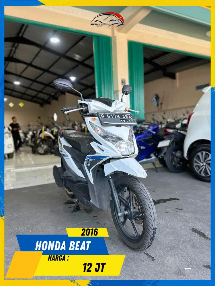 HONDA BEAT 2016 NEGO SAMPE DEAL MASZEHH HIKMAH MOTOR KEPUH MALANG