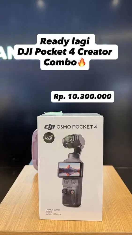 DJI Pocket 4 Creator Combo