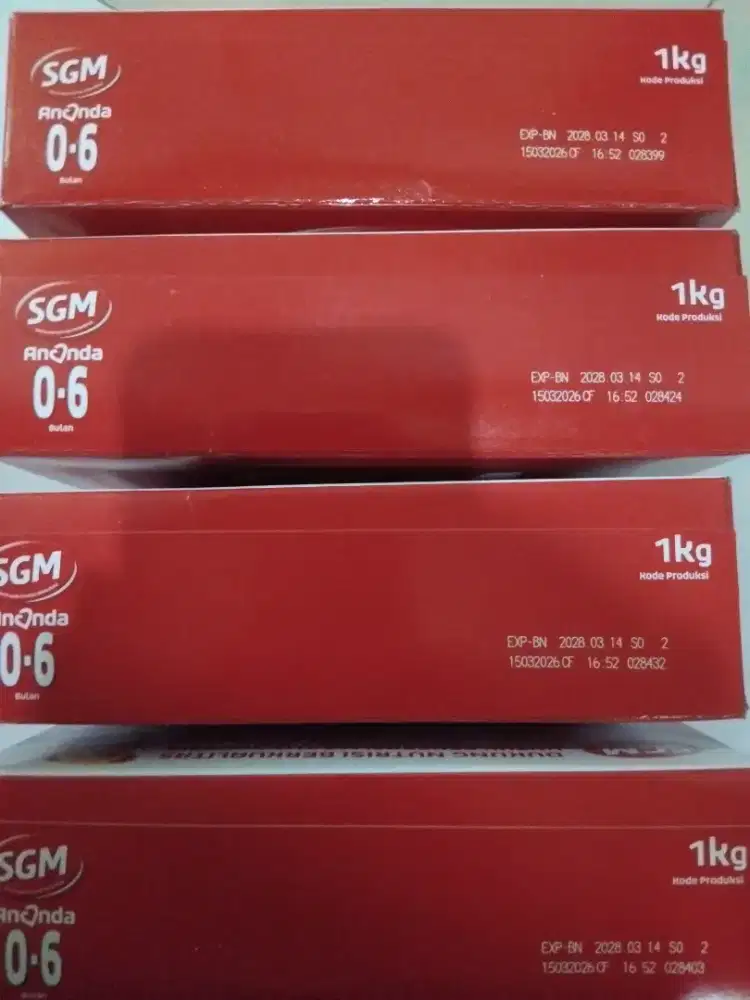 Susu sgm 1kg kondisi baru