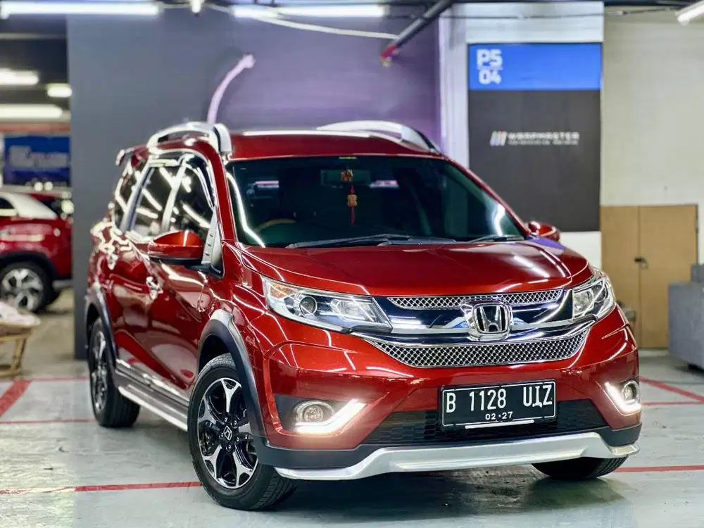 Honda BRV 1.5 E Prestige AT 2016 Red – Super Low KM 23rb Record