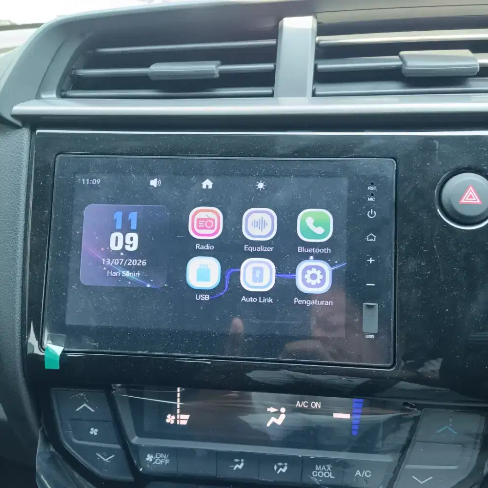 Jual head unit Honda Brio Satya E Matic 2026