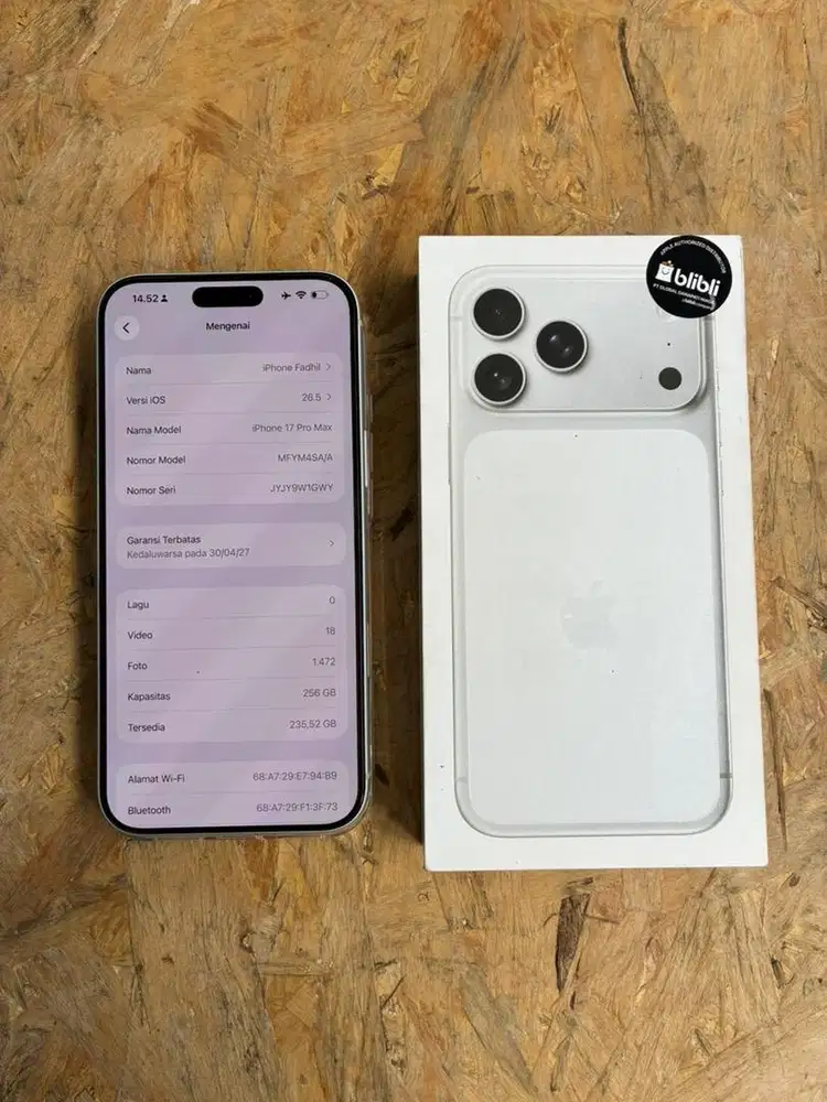 iphone 17 Pro Max 256gb iBox