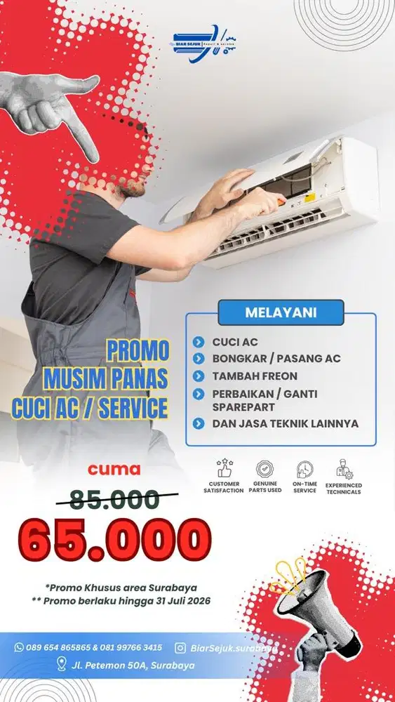SERVICE / CUCI AC