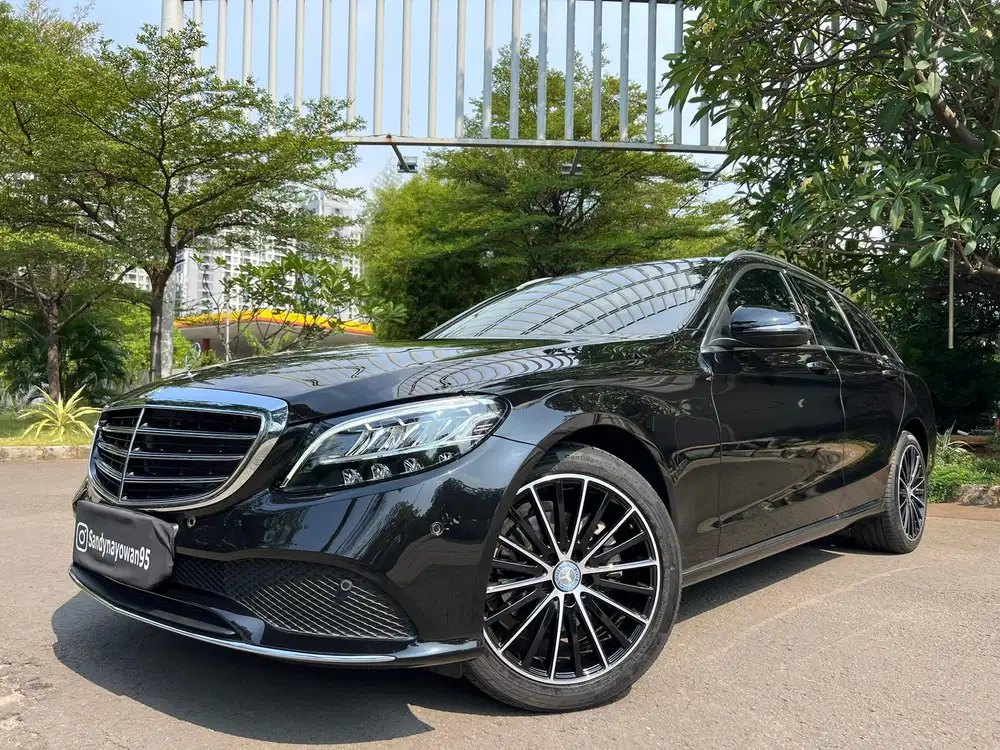 KM.16.000 C200 ESTATE STATION WAGON 2020/2019 BLACK C 200 TDP100JT