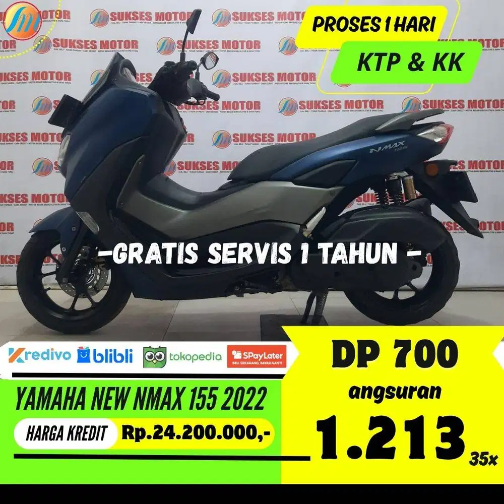 DP PROMO 700RIBU YAMAHA NEW NMAX 155 2022 ANGSURAN TERJANGKAU