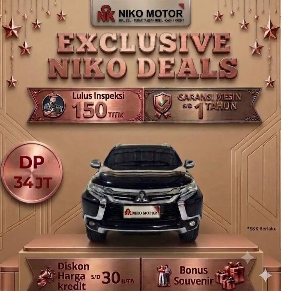 ANTIK KM80RB++ PAJERO DAKAR ULTIMATE 2017 AT :2016|2018