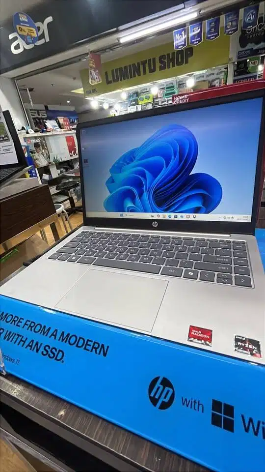 HP 14 EM0530AU/Ryzen 5 7530U 8GB SSD 512GB 14′′ FHD W11+OH2024+M365