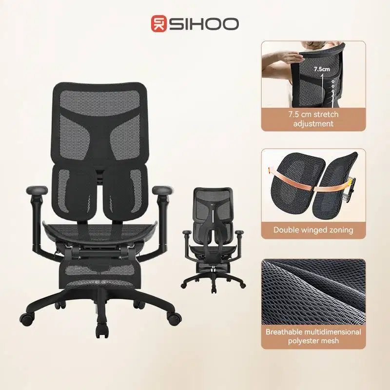 SIHOO Office Chair Doro S100 Kursi Kerja Kantor Ergonomic