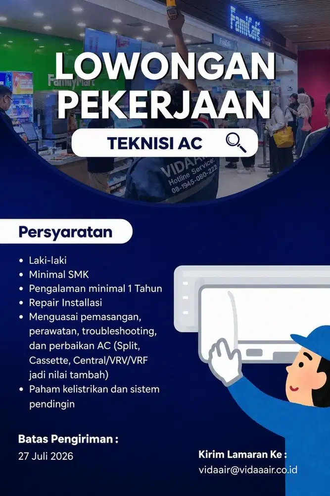 TEKNISI AC - HVAC