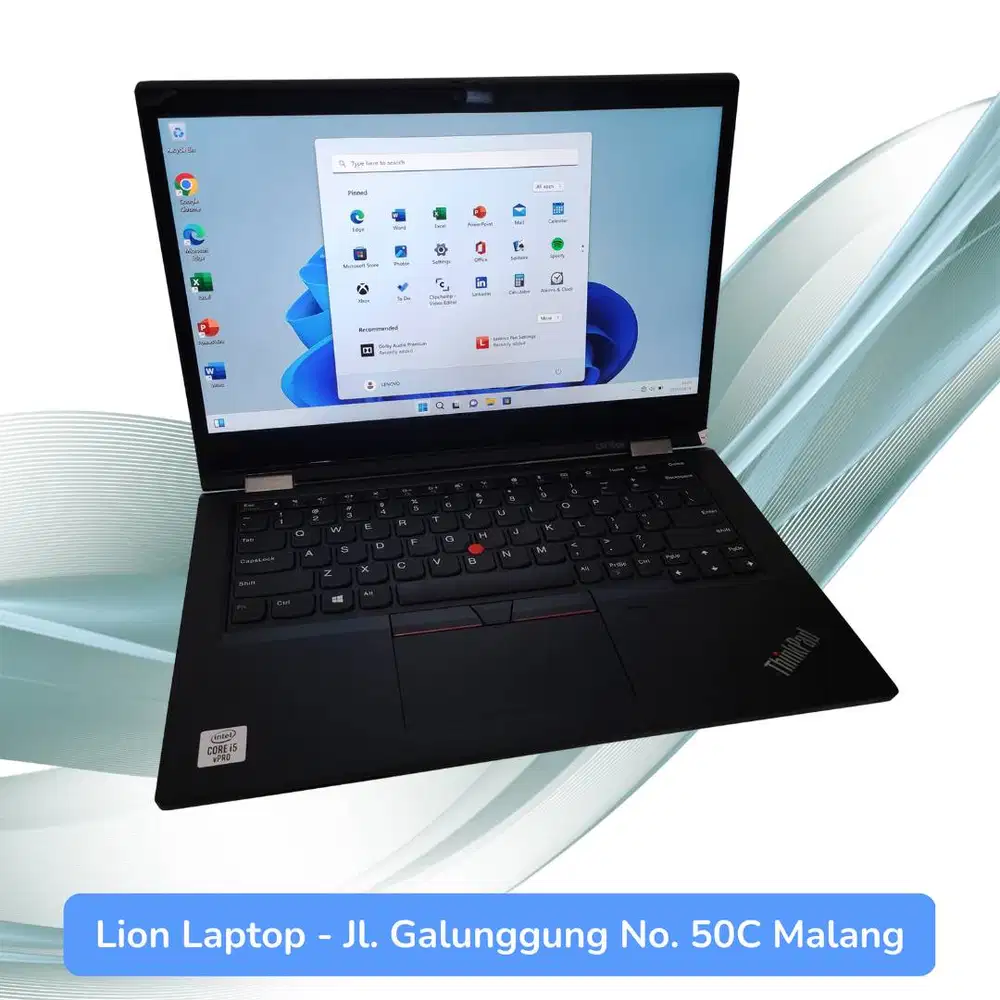 RAM 16GB Core i5 Gen10 Flip 360° SSD 256GB Lenovo Thinkpad YOGA L13 [2