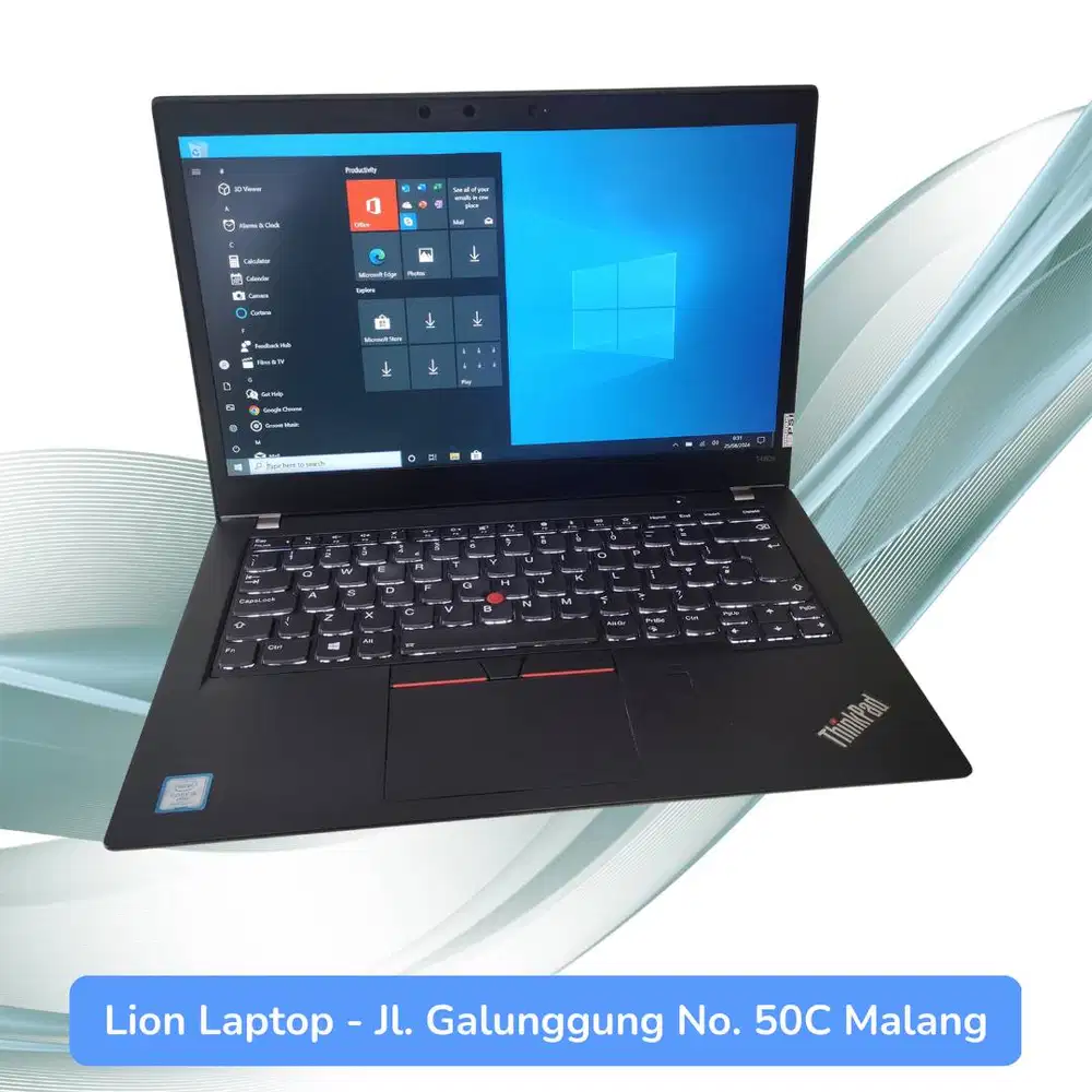 RAM 8GB Core i5 gen 8 Lenovo Thinkpad T480s SLIM [21|07]