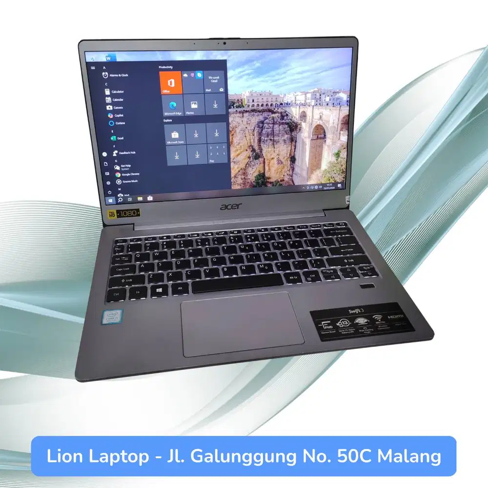 Super Slim Core i5 Gen 8 8/25 Acer Swift 3 SF313-51 [21|07]