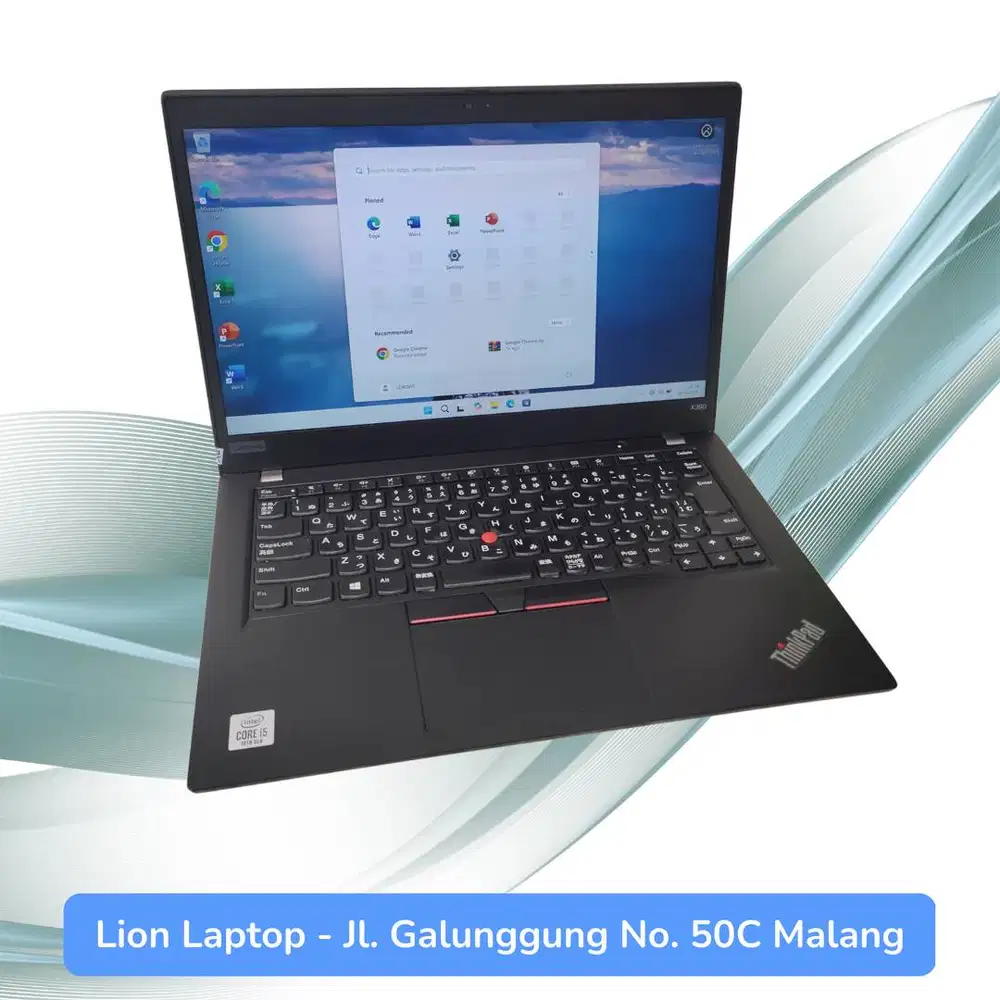 i5 GEN 10 Murah RAM 8GB Lenovo Thinkpad X390 [21|07]