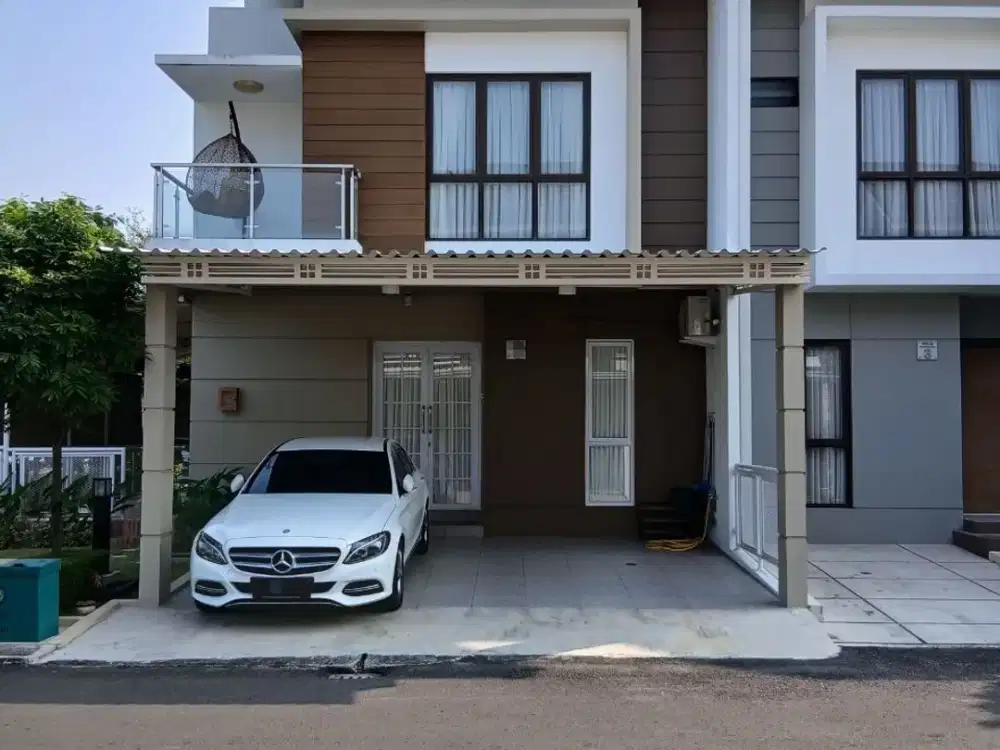Disewakan Rumah Cantik Fully Furnished Hook di Summarecon, Bekasi