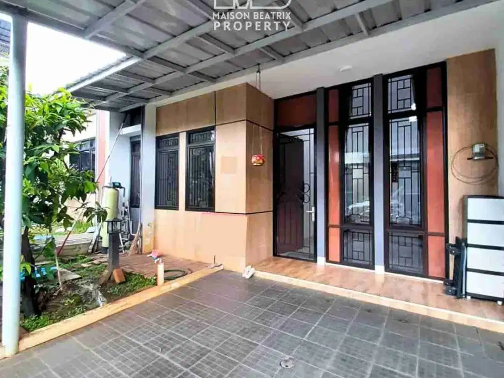DIJUAL RUMAH DG BANGUNAN BARU 2TH, DEKAT DG TOL, AEON MAL, INTERMODA DAN STASIUN, CISAUK