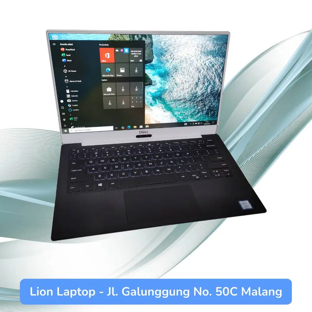 Slim & Ringan Core i5 RAM 8 SSD 256 DELL XPS 13 9370 [21|07]