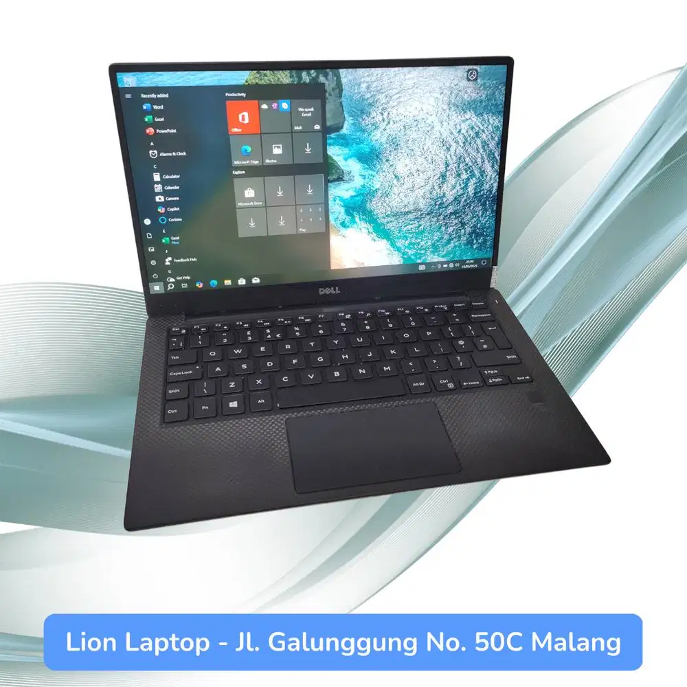 Slim & Ringan Core i7 RAM 8 SSD 256 DELL XPS 13 9360 [21|07]