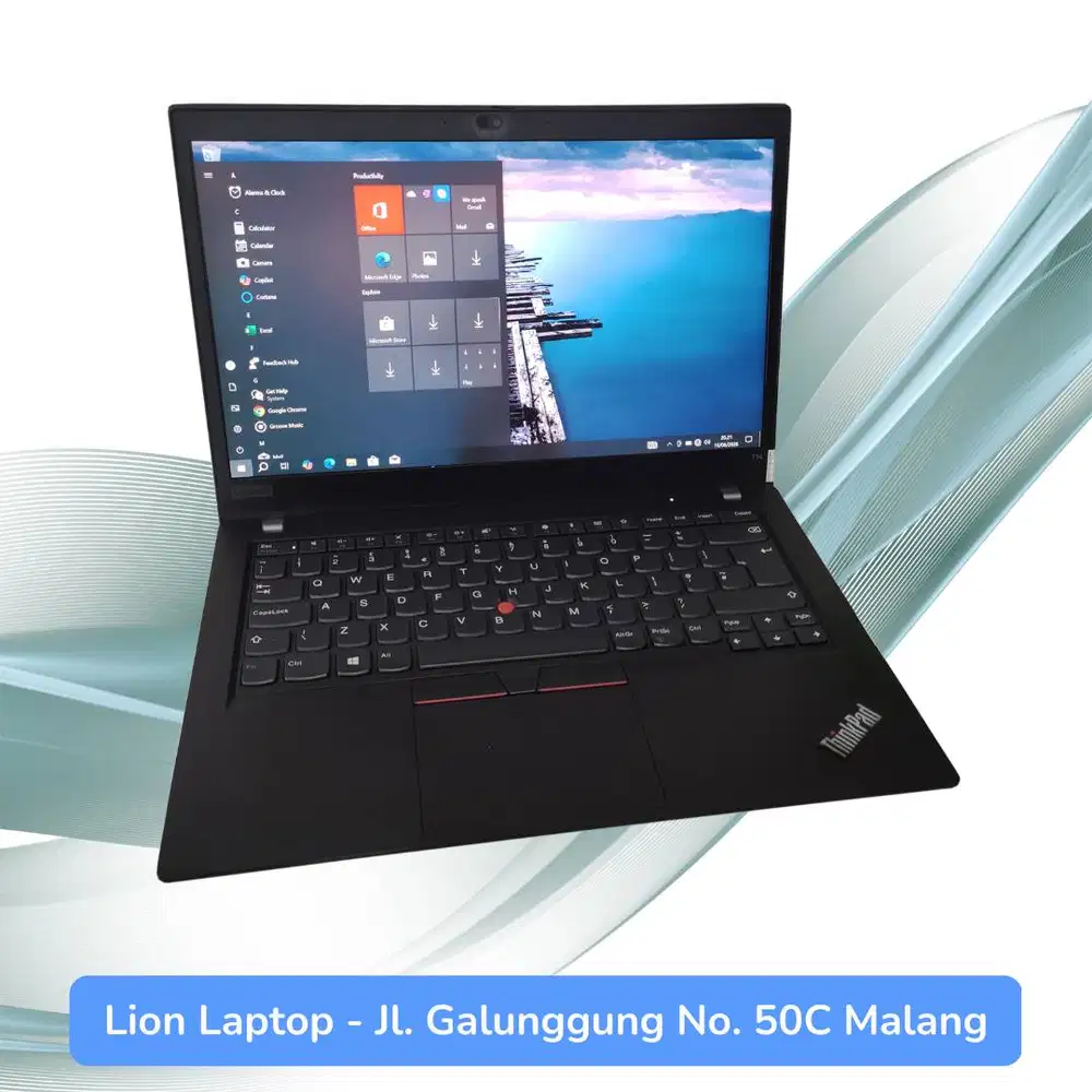 RYZEN 7-5850U (8 CORE) RAM 16GB SSD 256GB Desain/Gaming Lenovo Thinkpa