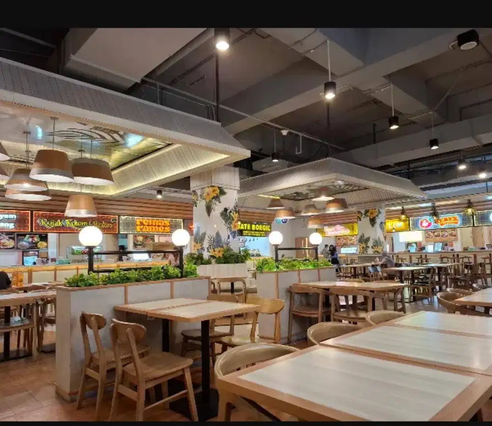 Dicari Cepat! Penjaga Tenant Gerai Makanan Di Food Court Mall..