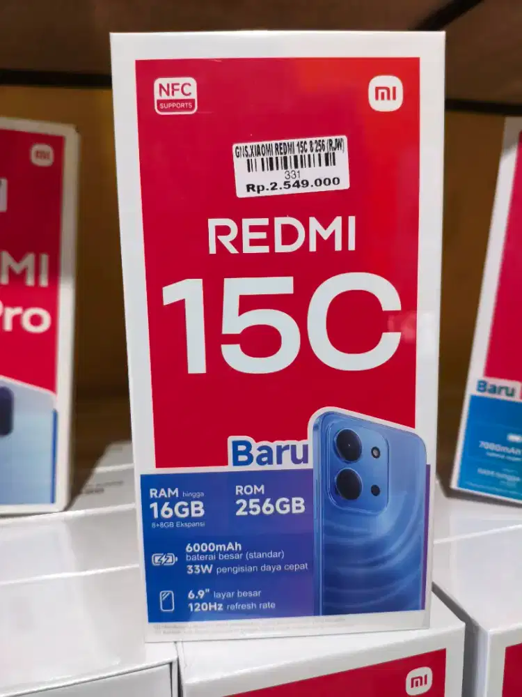 Redmi 15c ready stok di Atlantis