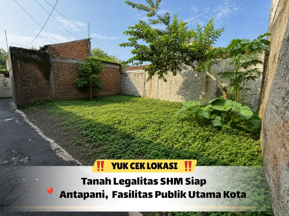 Tanah Antapani Dekat Sport Jabar & Superindo, Buruan Miliki!