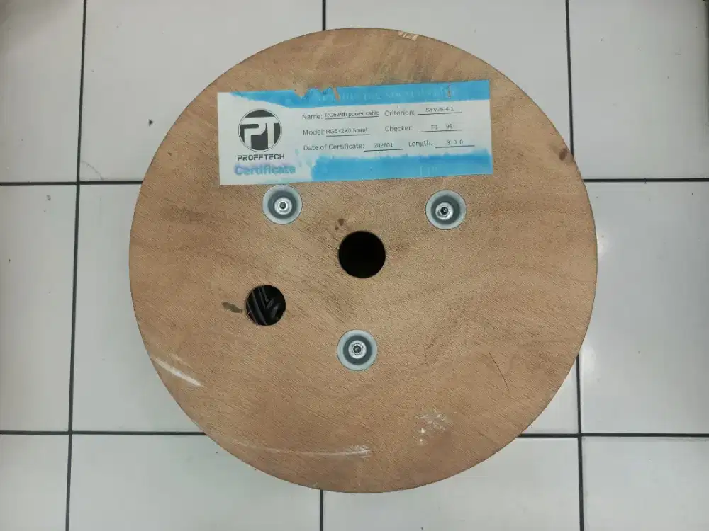 Kabel Coaxial RG6 CCTV Antena