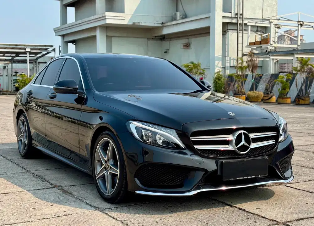 [LOW ODO 23.000] MERCEDES BENZ C200 AMG 2018 HITAM ISTIMEWA TT 2017