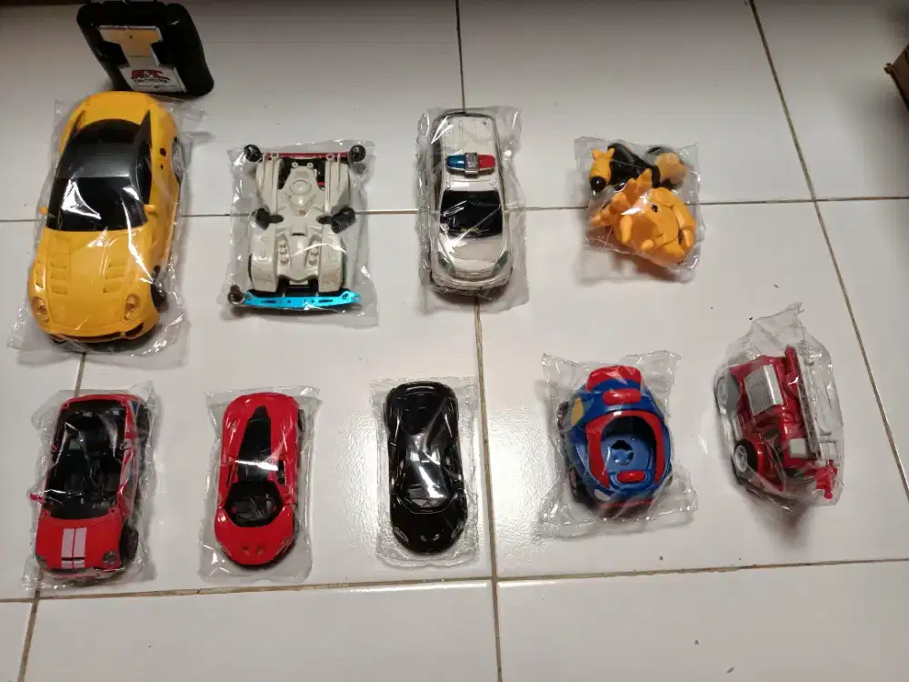 Jual mainan anak mobil remot normal semua
