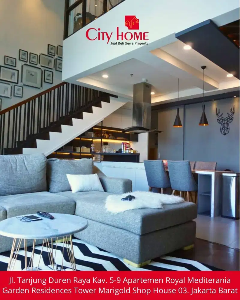 Disewakan Apartemen Furnished Hunian di Neo Soho - Tipe Ebony