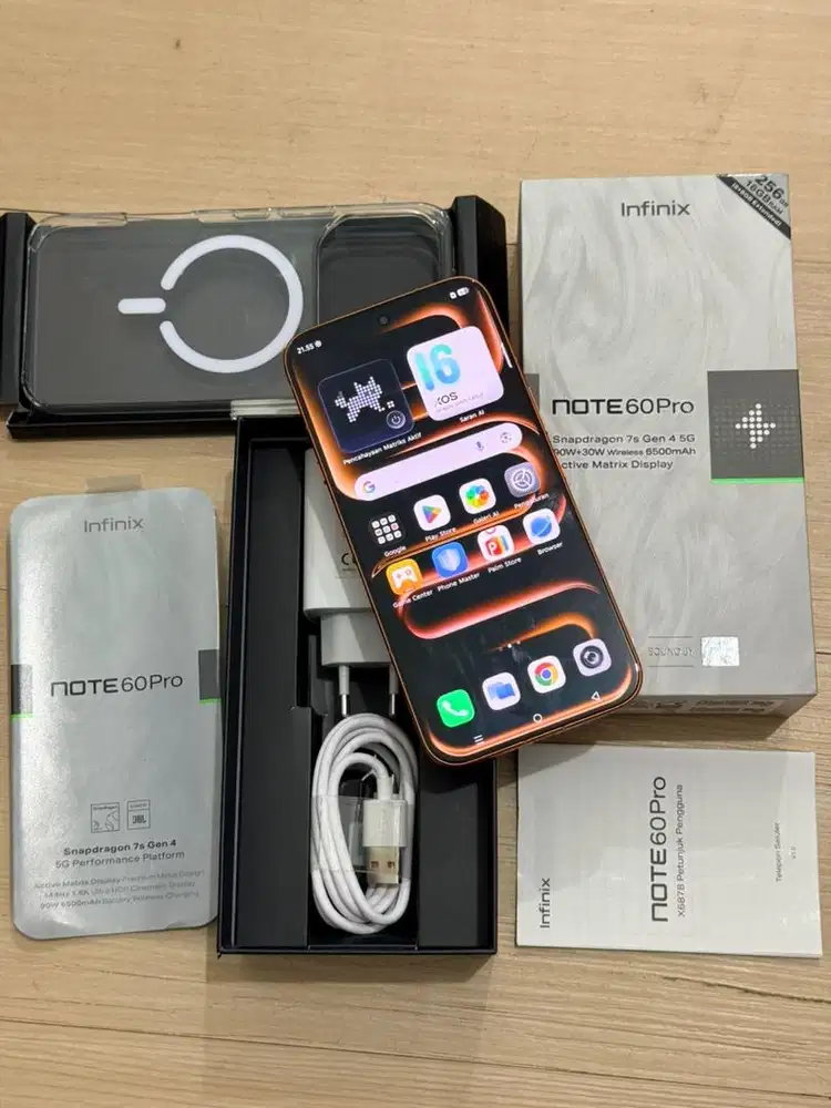 Infinix Note 60 Pro Ram 8 Internal 256 Mulus Fullset Ori Garansi Aktif