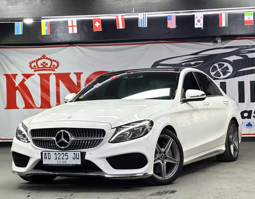Km 52rb!! Mercy C300 AMG 2017 Istimewa