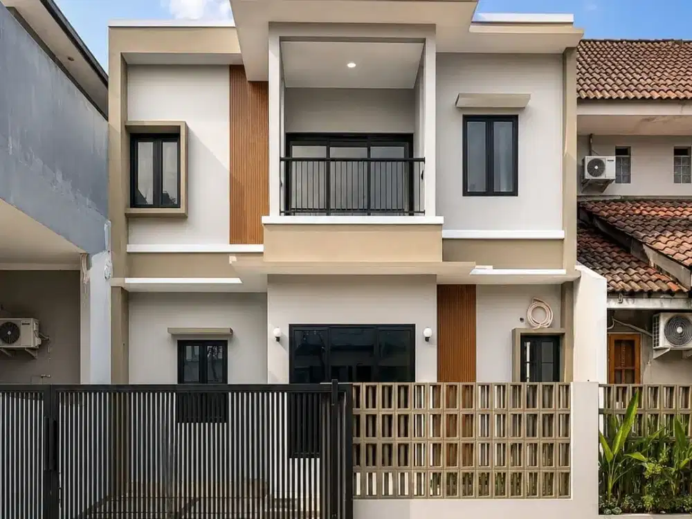 Jual Rumah Bagus Baru Renov Griya Loka BSD Serpong Tangerang Selatan