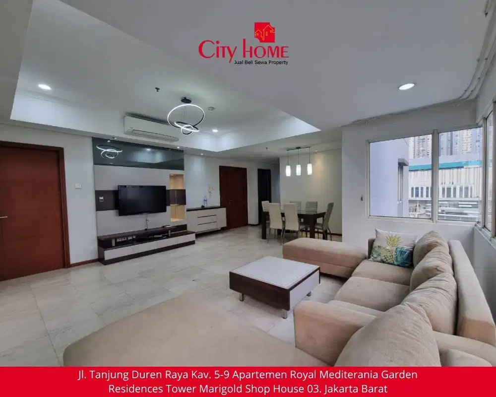 Sewa Apartemen Keluarga Royal Mediterania Garden, Jakarta Barat