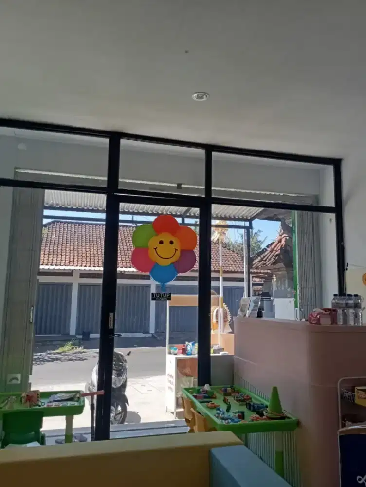 Pintu Kaca Aluminium Ruko 8 x 3 Meter  (Kunci Lengkap-Siap Pakai)