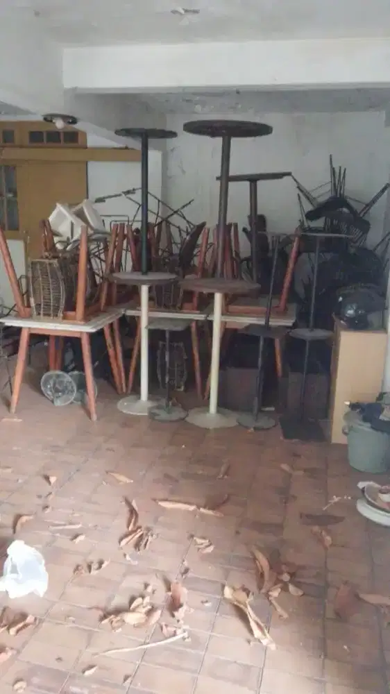 Borongan Meja Kursi Café Bekas
