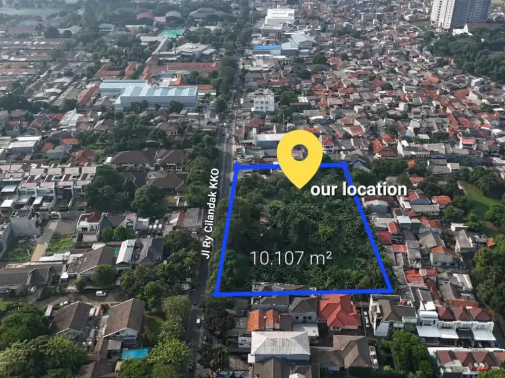 Lahan Premium Komersial Jl. Raya Cilandak K K O, Cilandak, Jakarta Selatan