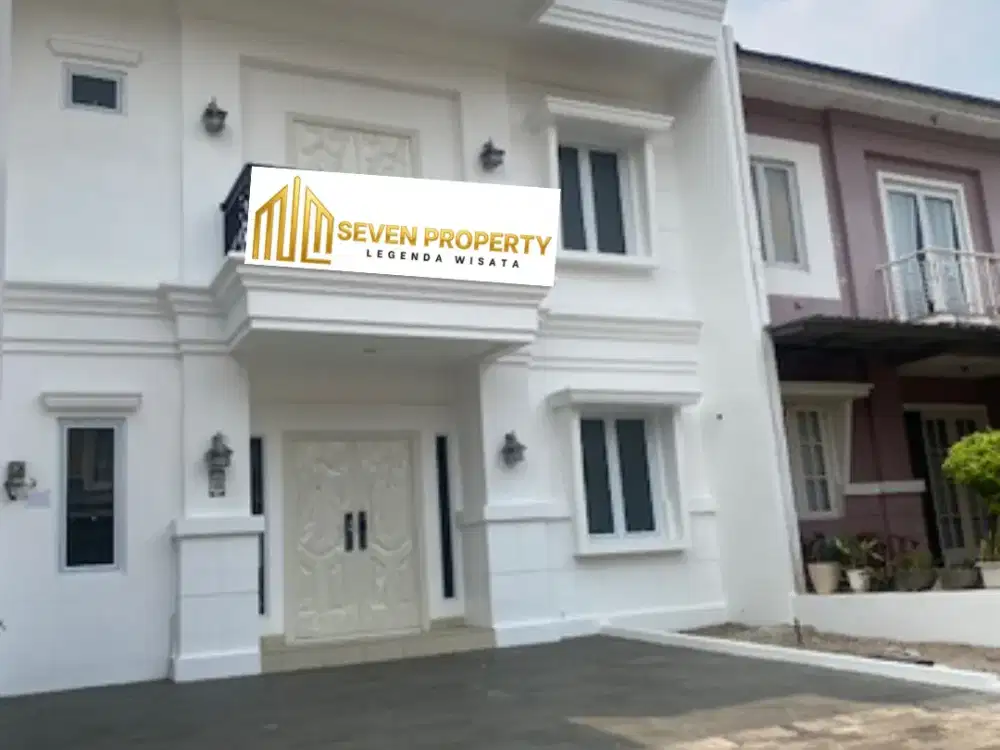 Rumah baru renovasi dan siap huni lokasi strategis di Kota Wisata