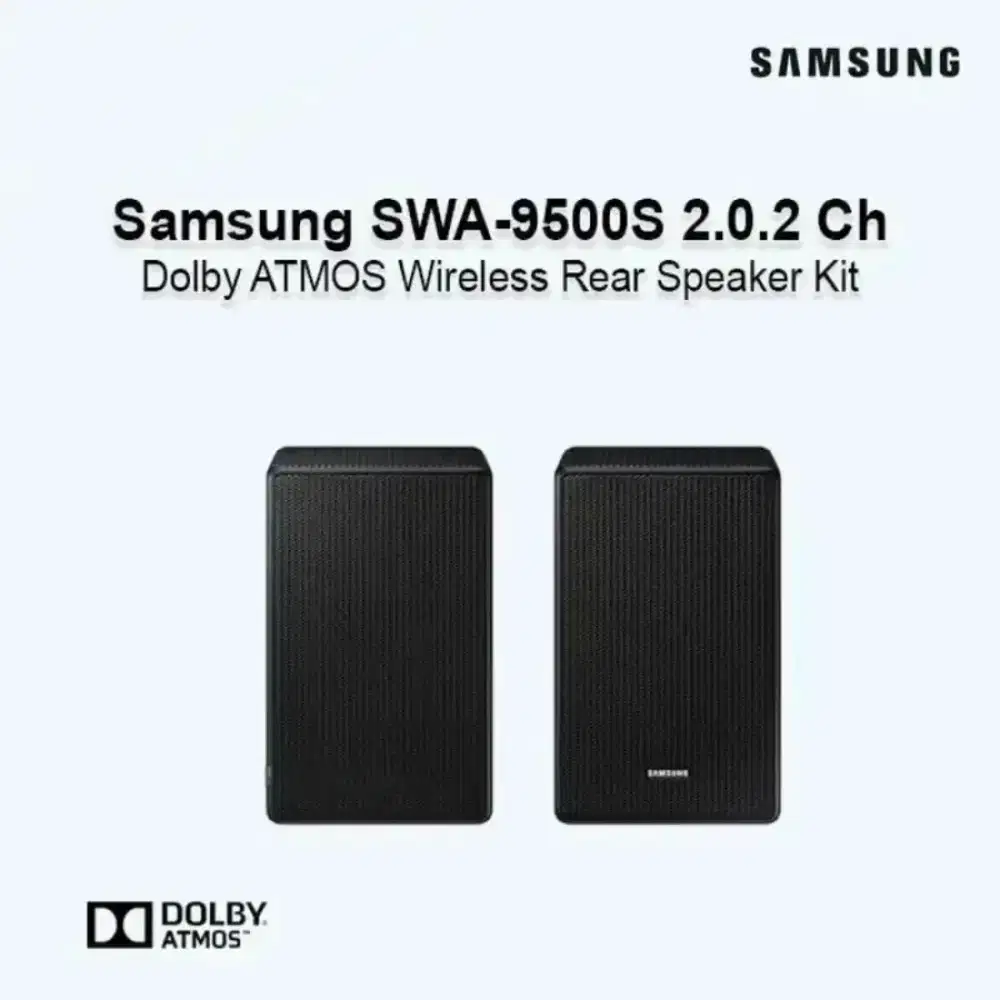 SWA 9500S Wireless Rear Speaker Samsung Dolby Atmos 2.0.2ch Baru Segel